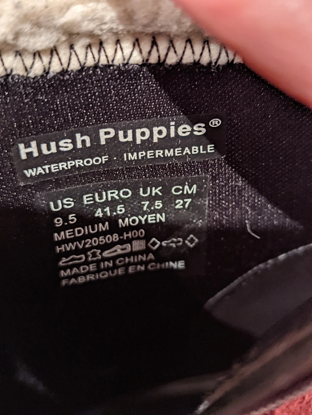 New Hush Puppy booties 9.5 image indicator(5)