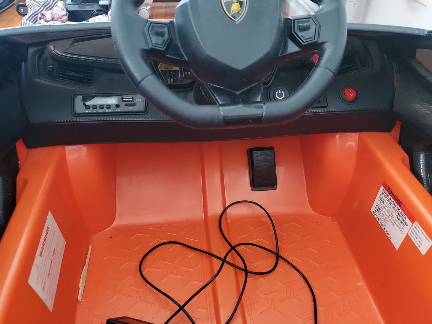 Lamborghini car for kids - photo 3