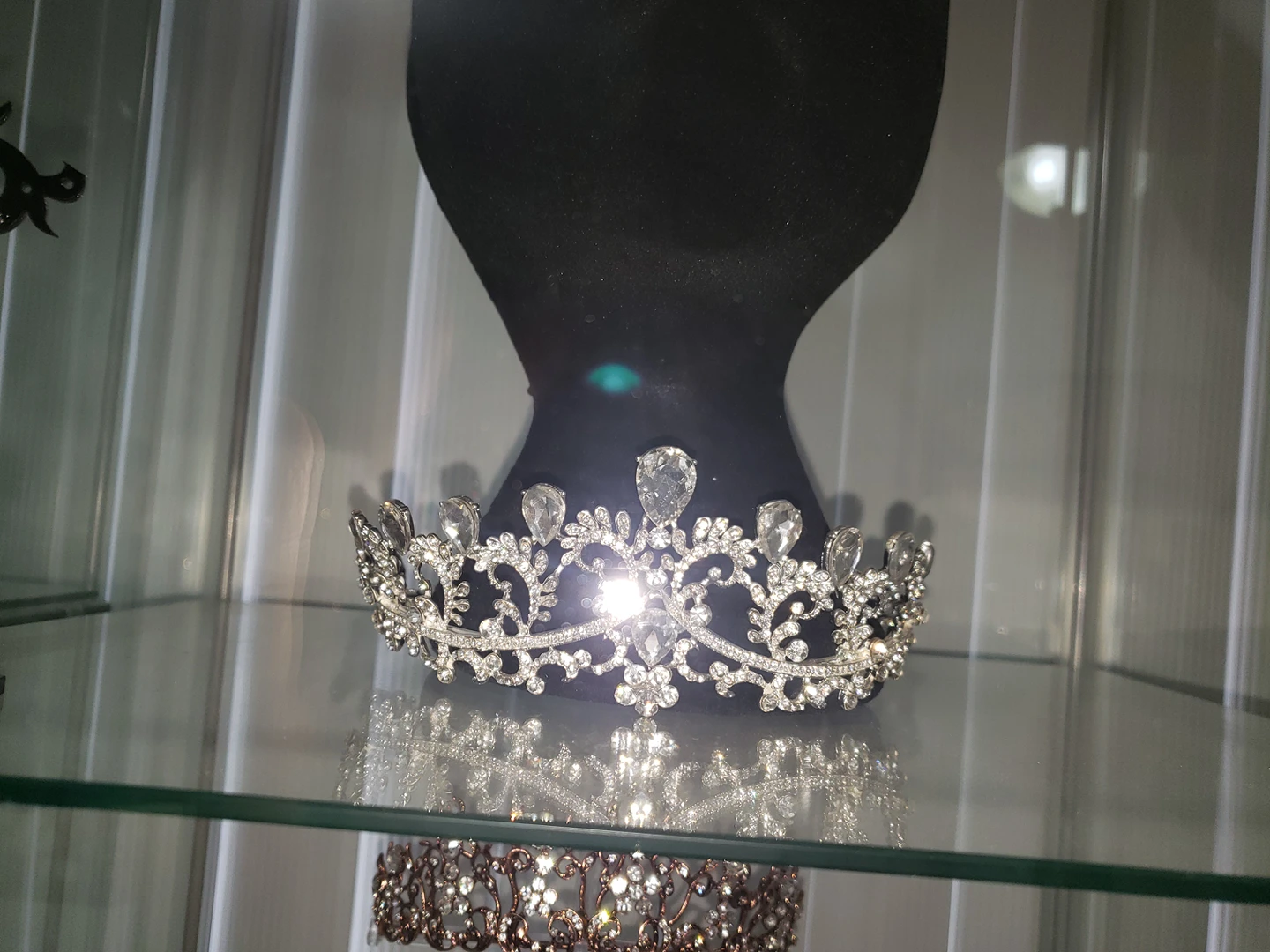 New beautiful crystal tiara