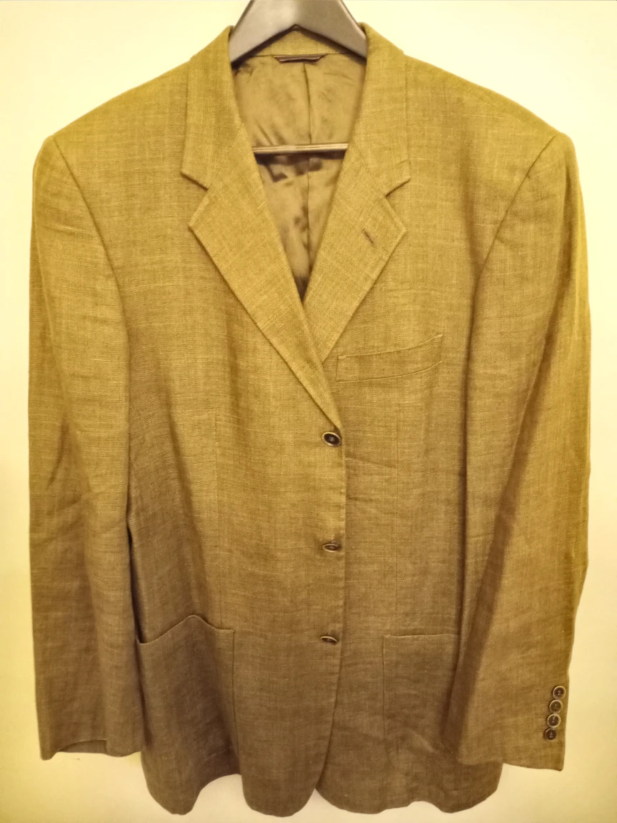 Vintage Mulberry Men's Linen Jacket image indicator(3)