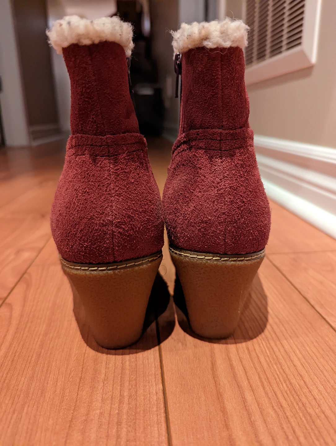 New Hush Puppy booties 9.5 image indicator(4)