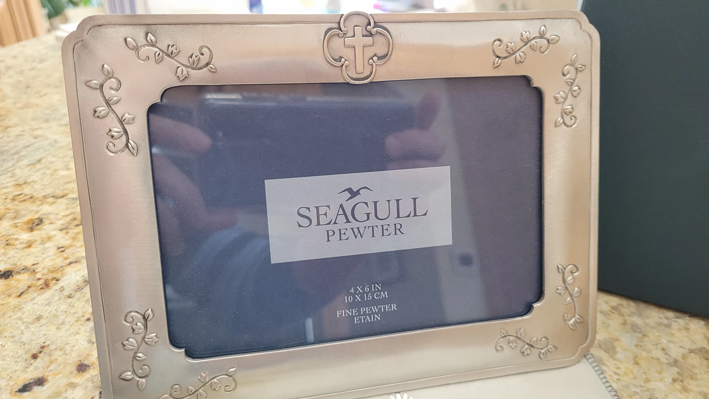 pewter picture frame - photo 2