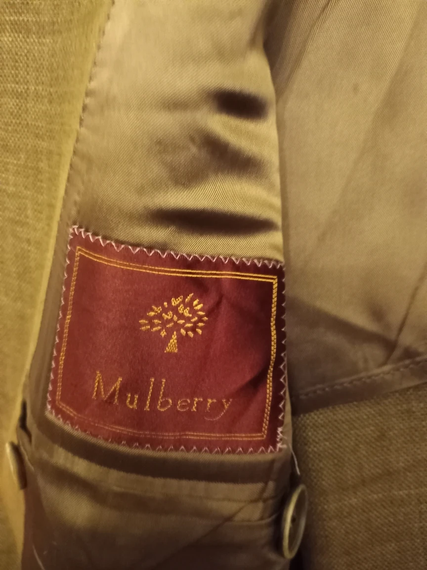 Vintage Mulberry Men's Linen Jacket image indicator(2)