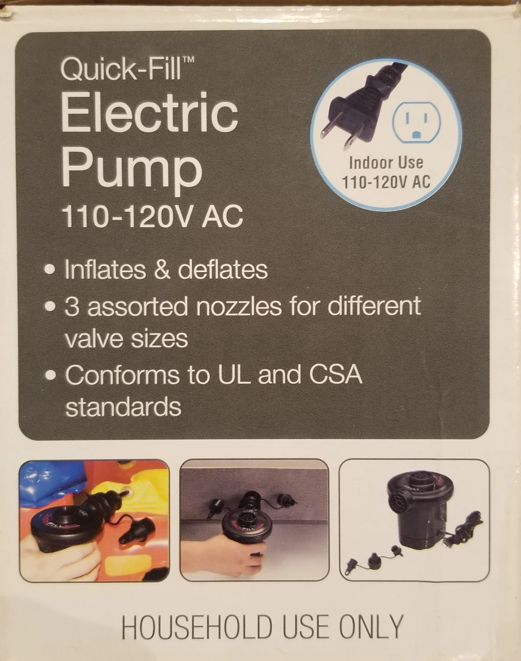 INTEX Quick-Fill Electric Pump - photo 2