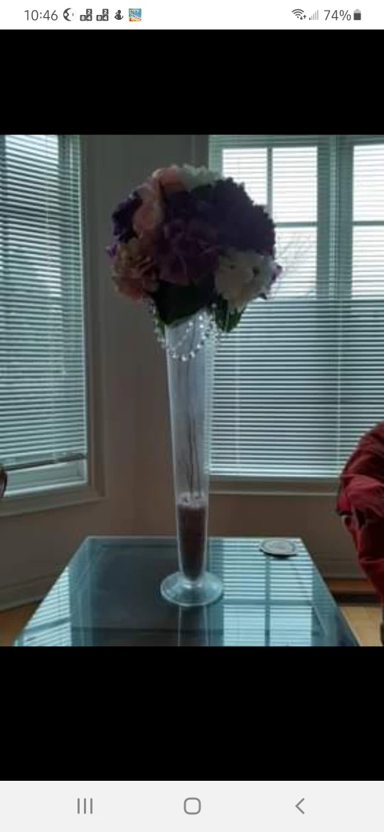 Glass vase - photo 5