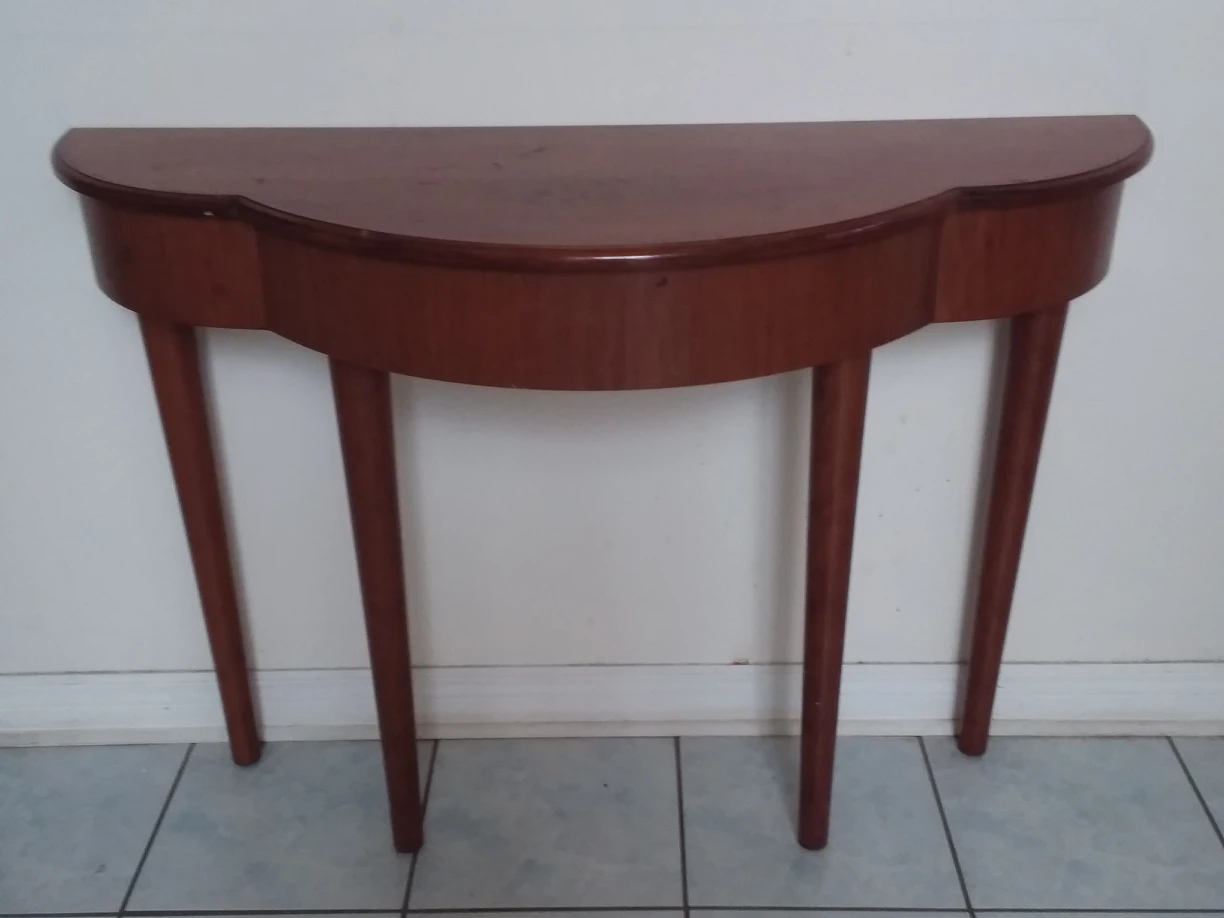 Console table and mirror - photo 2