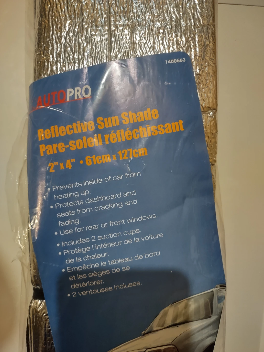 Car Window Reflective Sun Shade - new sealed thumbnail