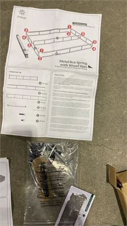 FULL Zinus 9 Inch Smart Box Spring / Mattress Foundation image indicator(4)