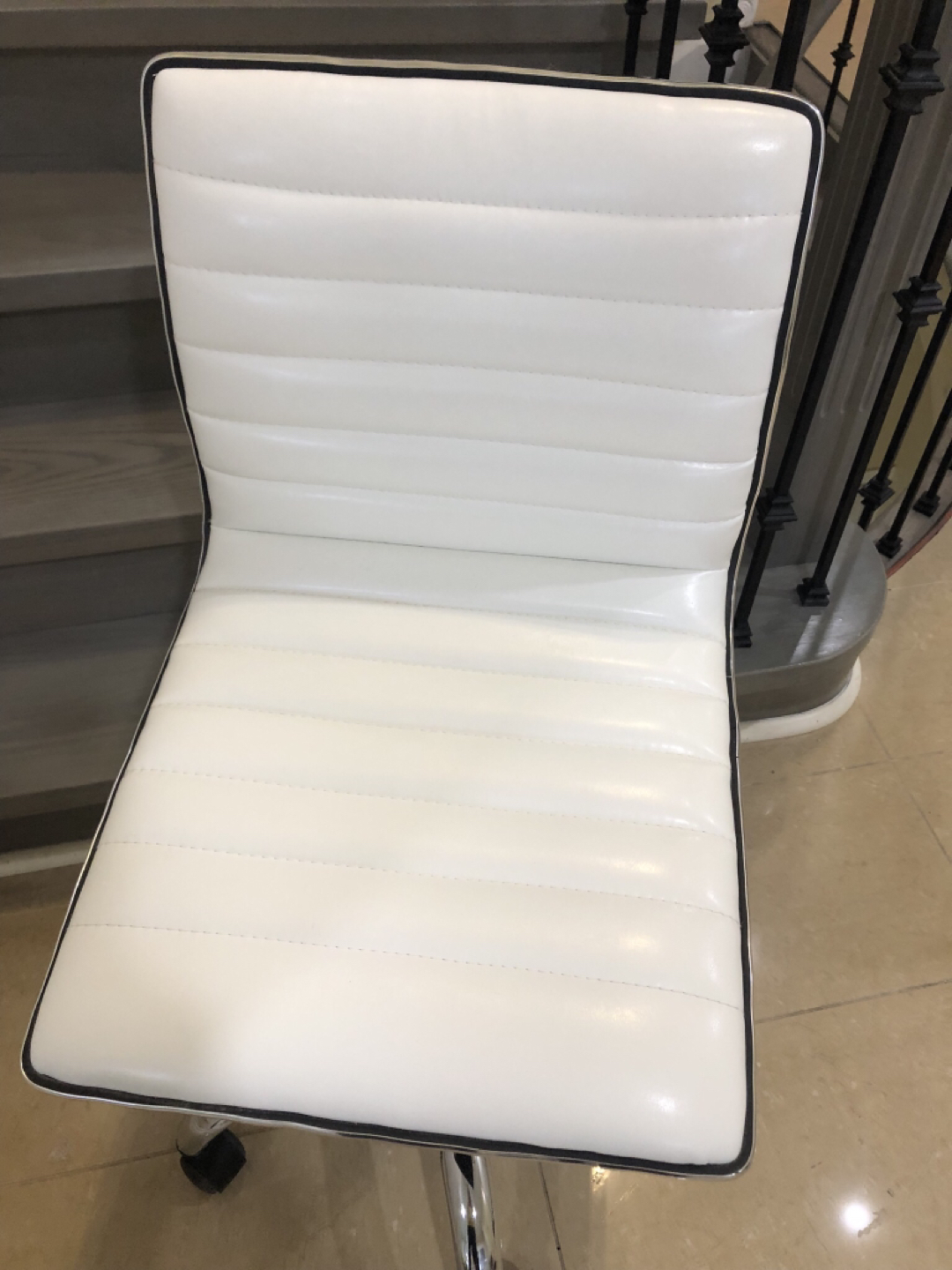Computer chair, faux leather - photo 2