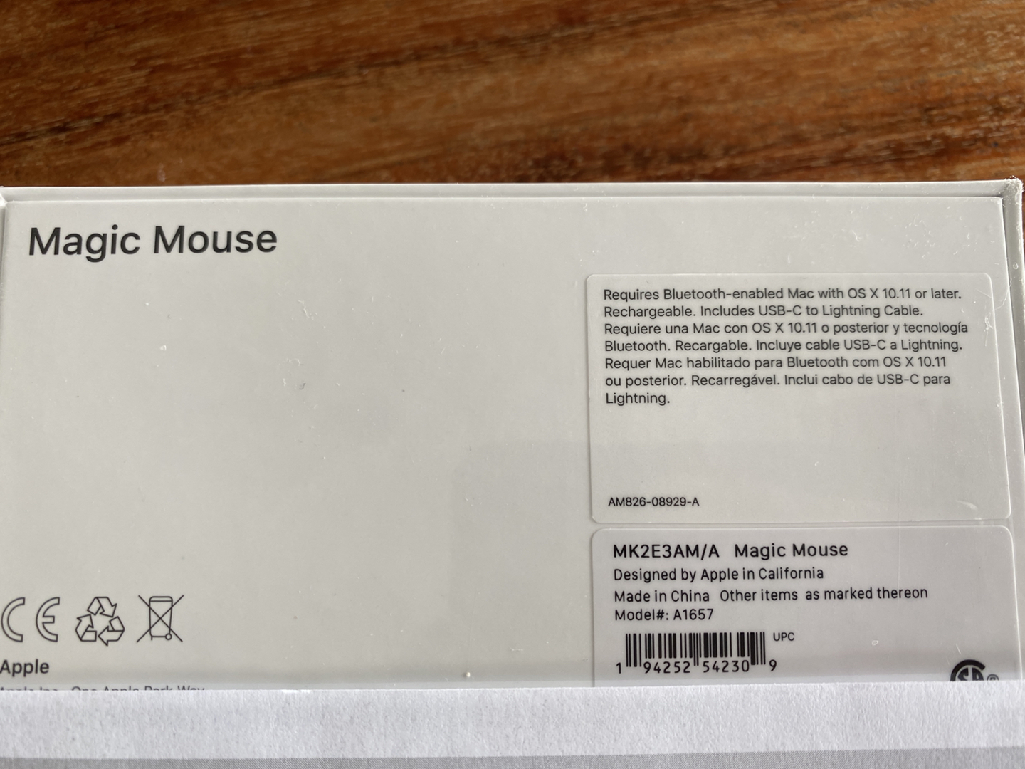 (BNIB) Apple Magic Mouse 2 - photo 2