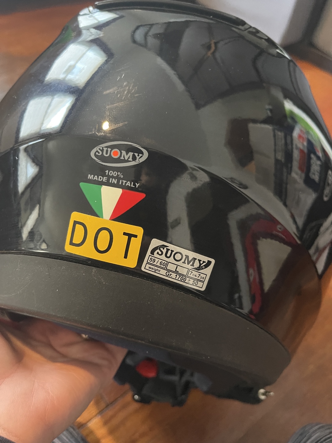 Suomy motorcycle helmet L - photo 5