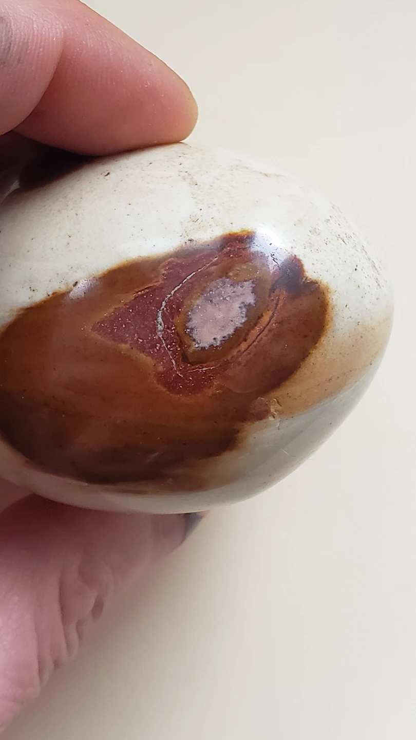 Mookalite Free form Large palm stone image indicator(9)