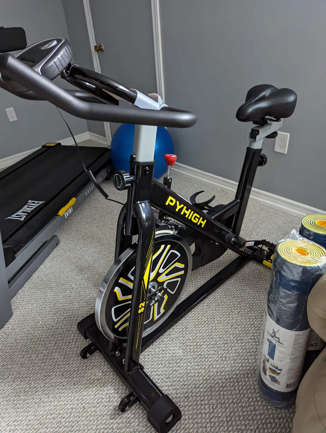pyhigh exercise bike s2 fitness cycle