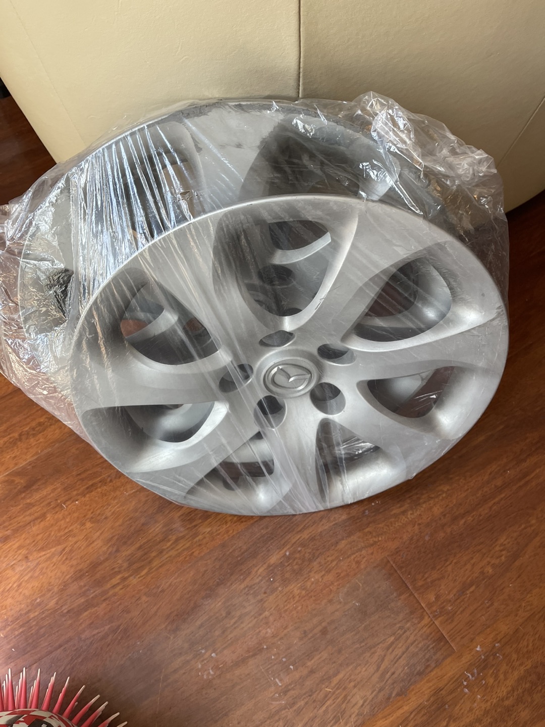 Set of Three Mazda 16” rim covers with bolt pattern 5x110 - photo 2