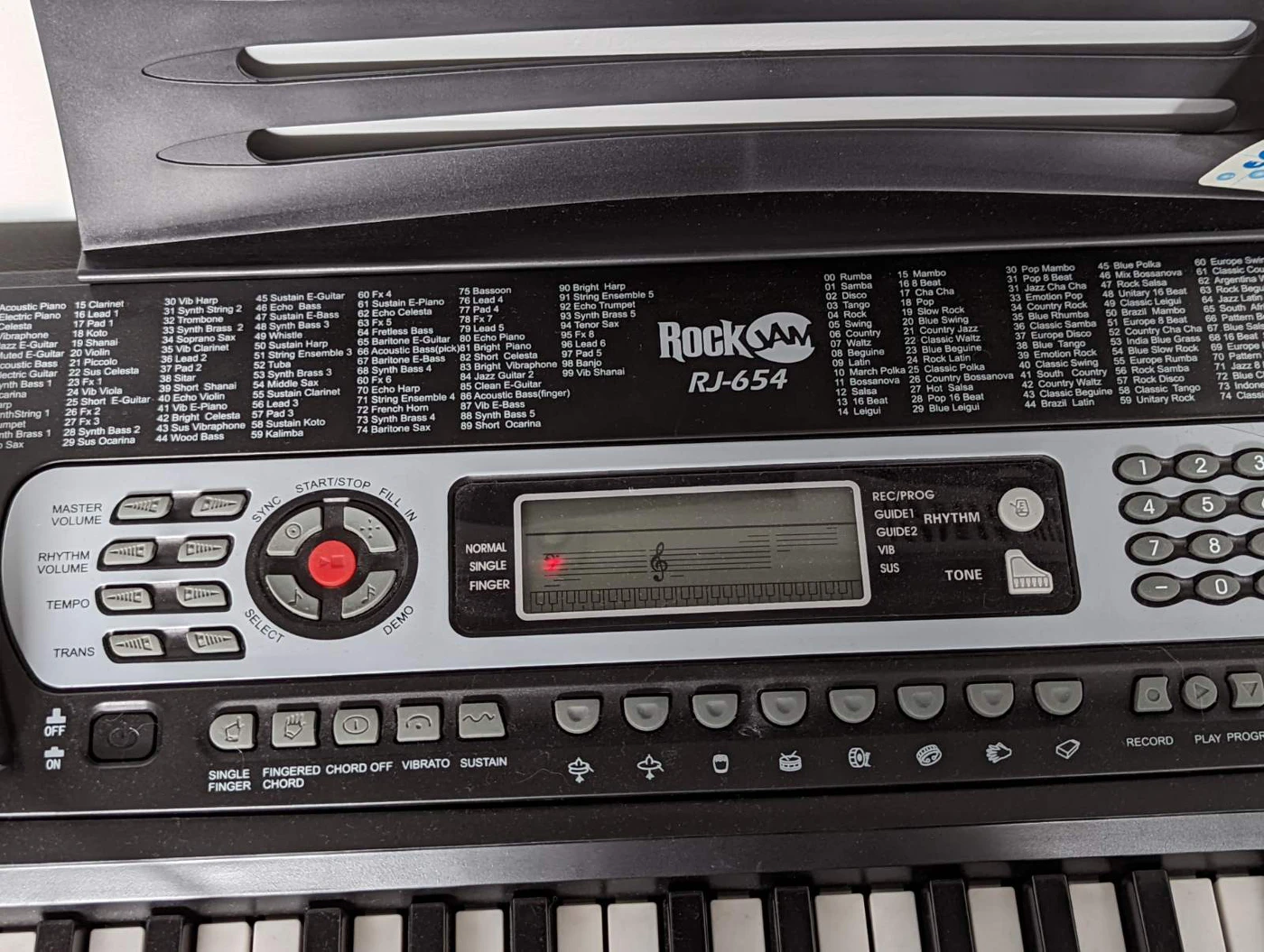 Rockjam RJ-654 with stand - photo 2