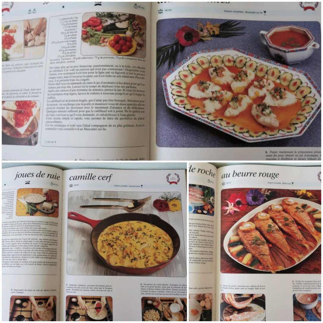 Vintage Delices de France recipes 6 books set collection image indicator(2)