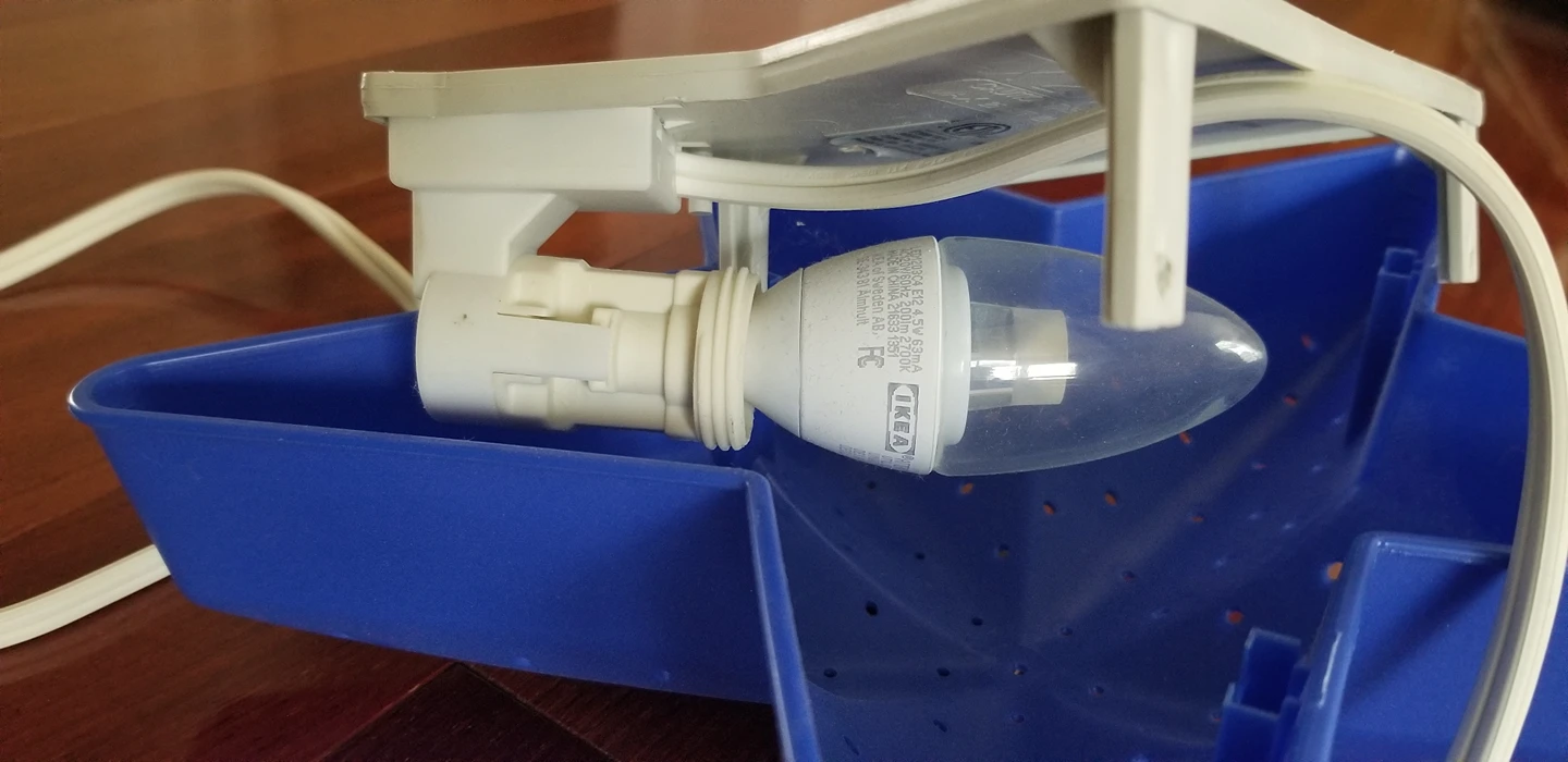 Ikea Blue star (working bulb incl) image indicator(2)