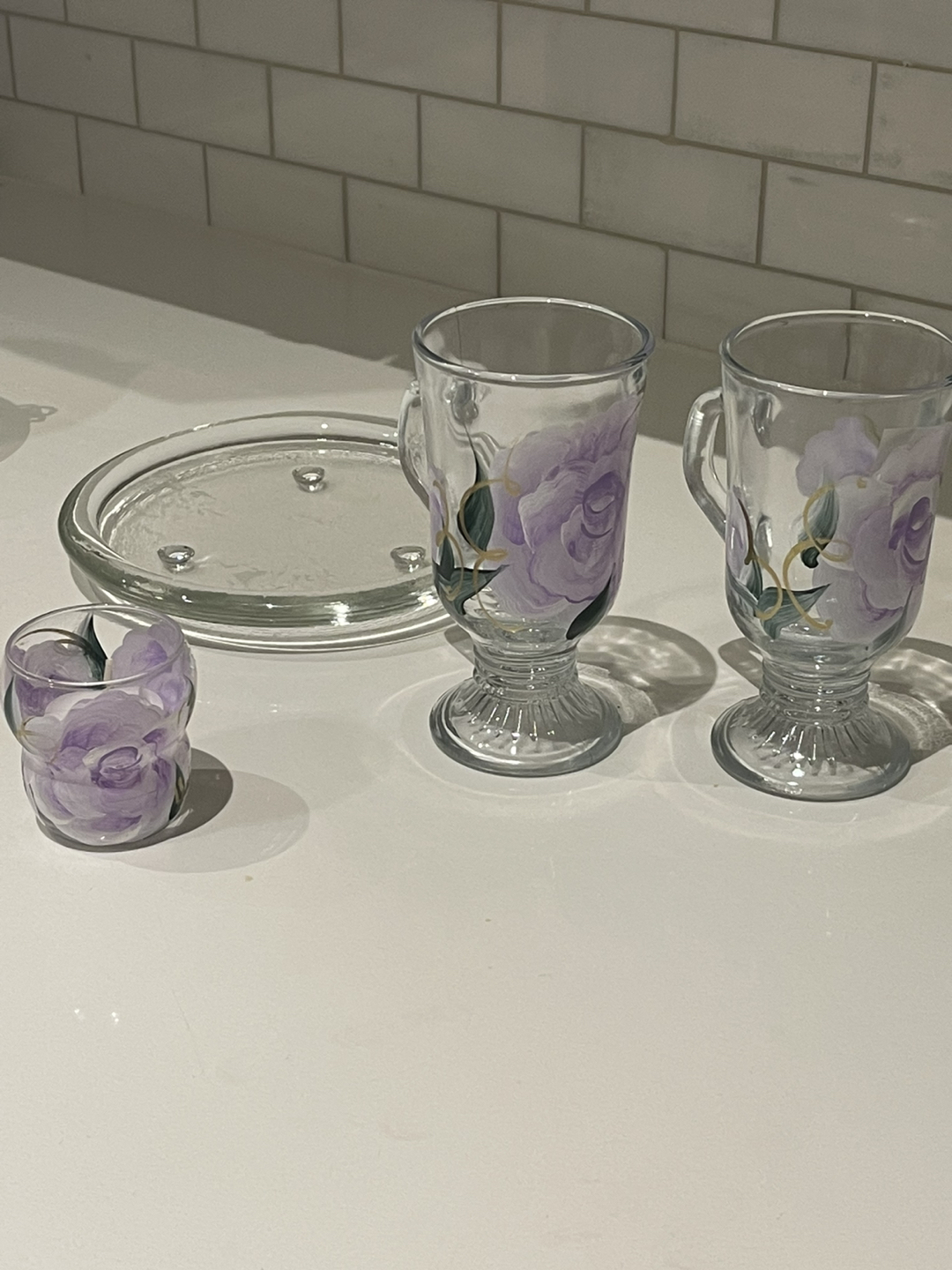 Hand painted tea/coffee gift set image indicator(3)