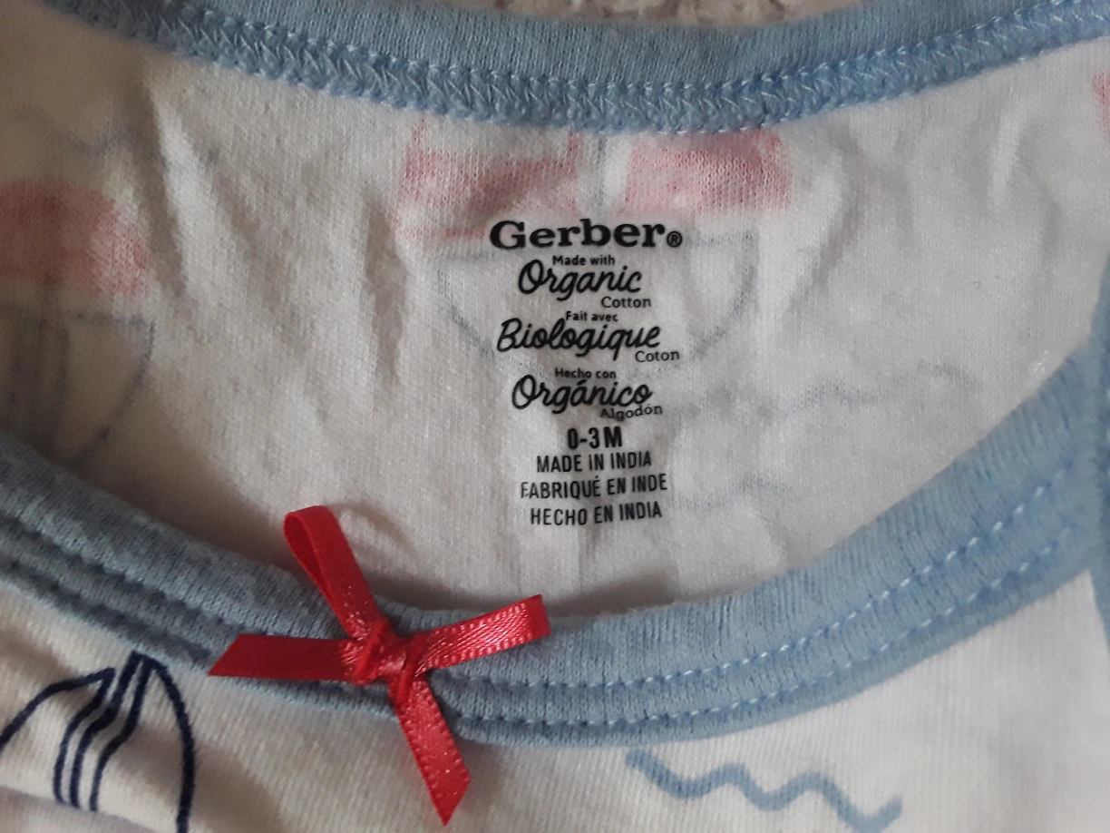 Gerber 0-3 Organic Cotton Dress - photo 2