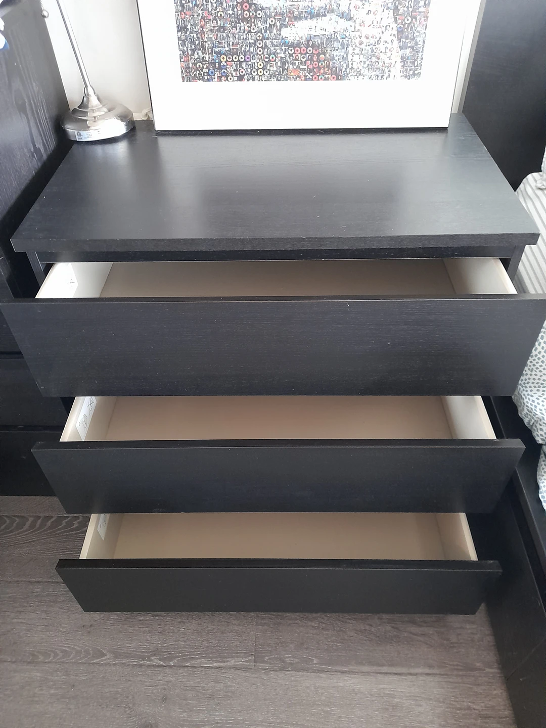 Malm 3 drawer Dresser - photo 2