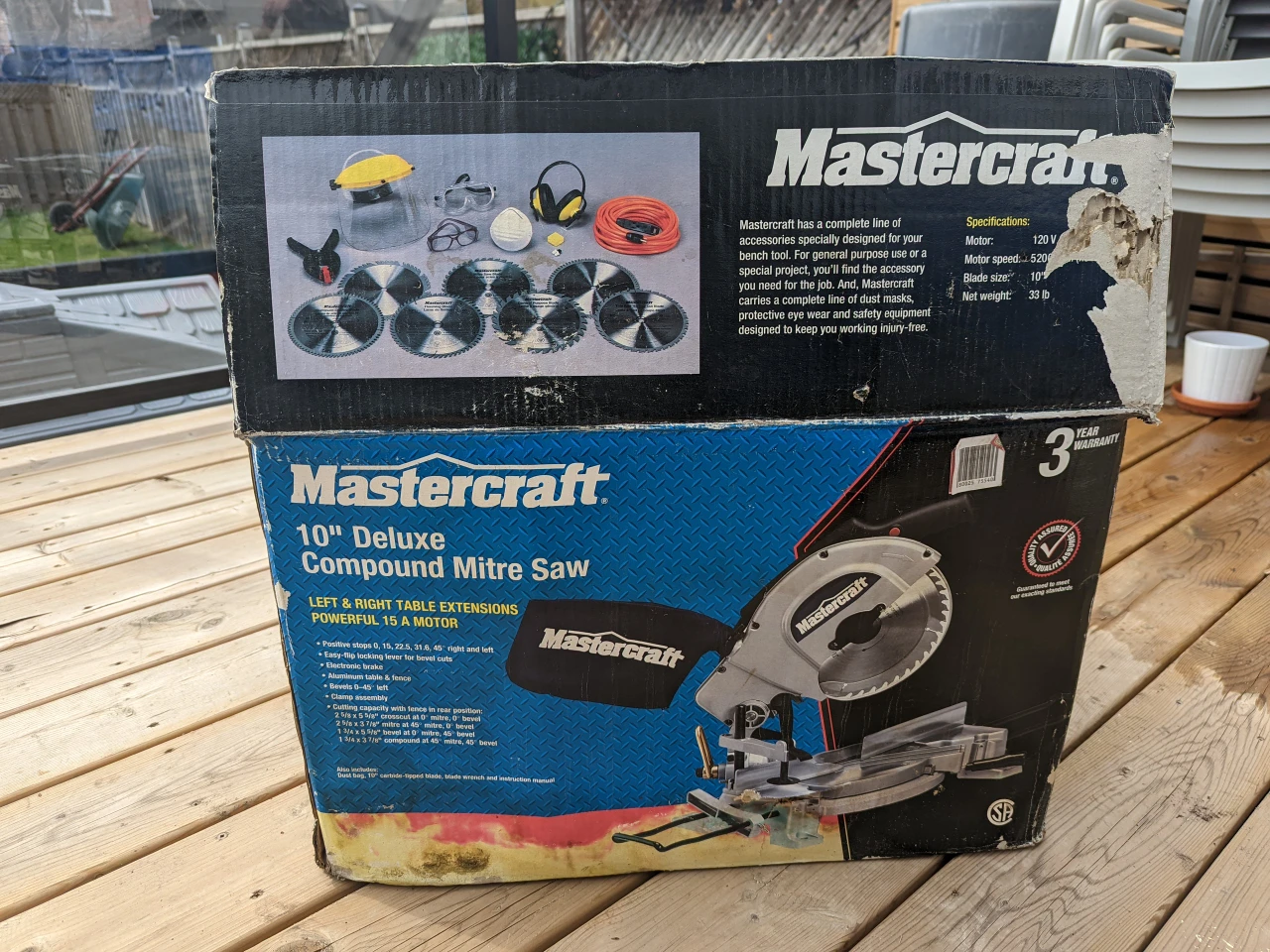 Mastercraft 10" Compound Mitre Saw image indicator(2)