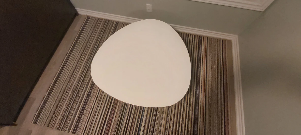 White Scructube Table - photo 2