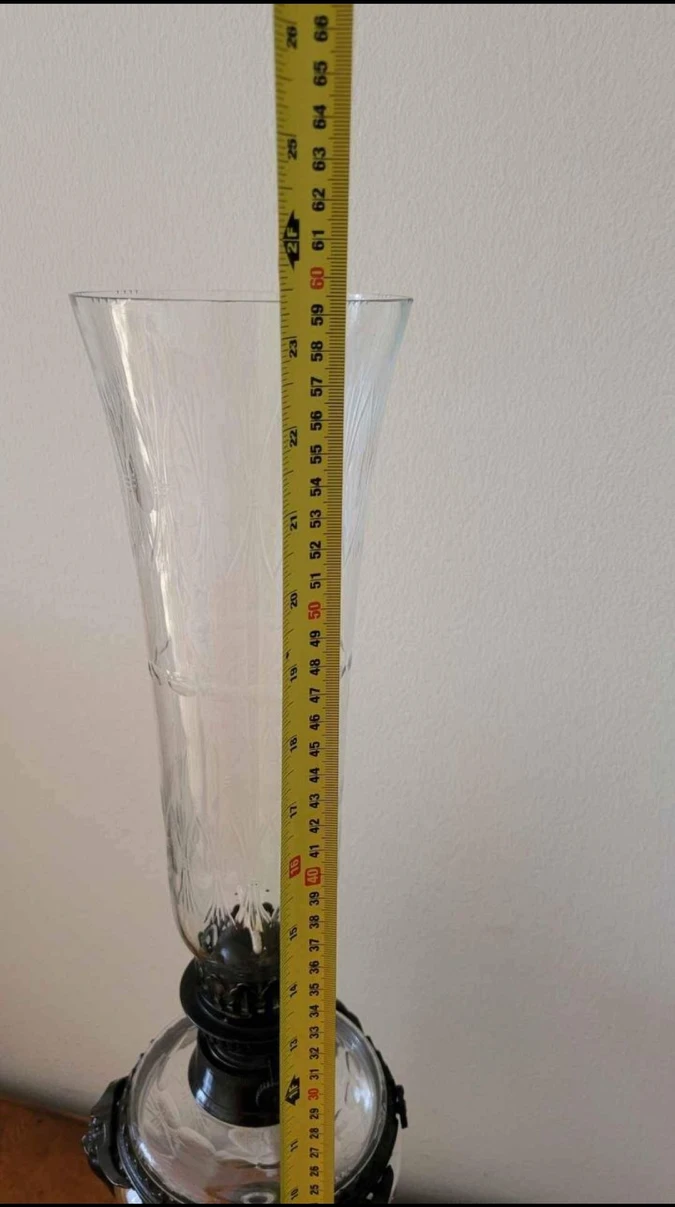 Gas Glass Lamp with metal holder - photo 5