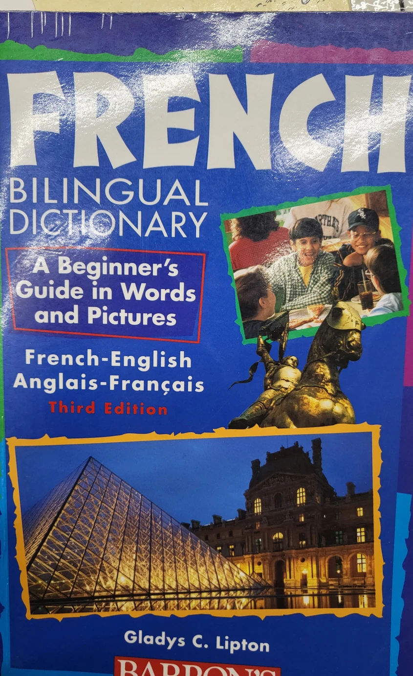 Barron's French English Dictionary - good condition thumbnail