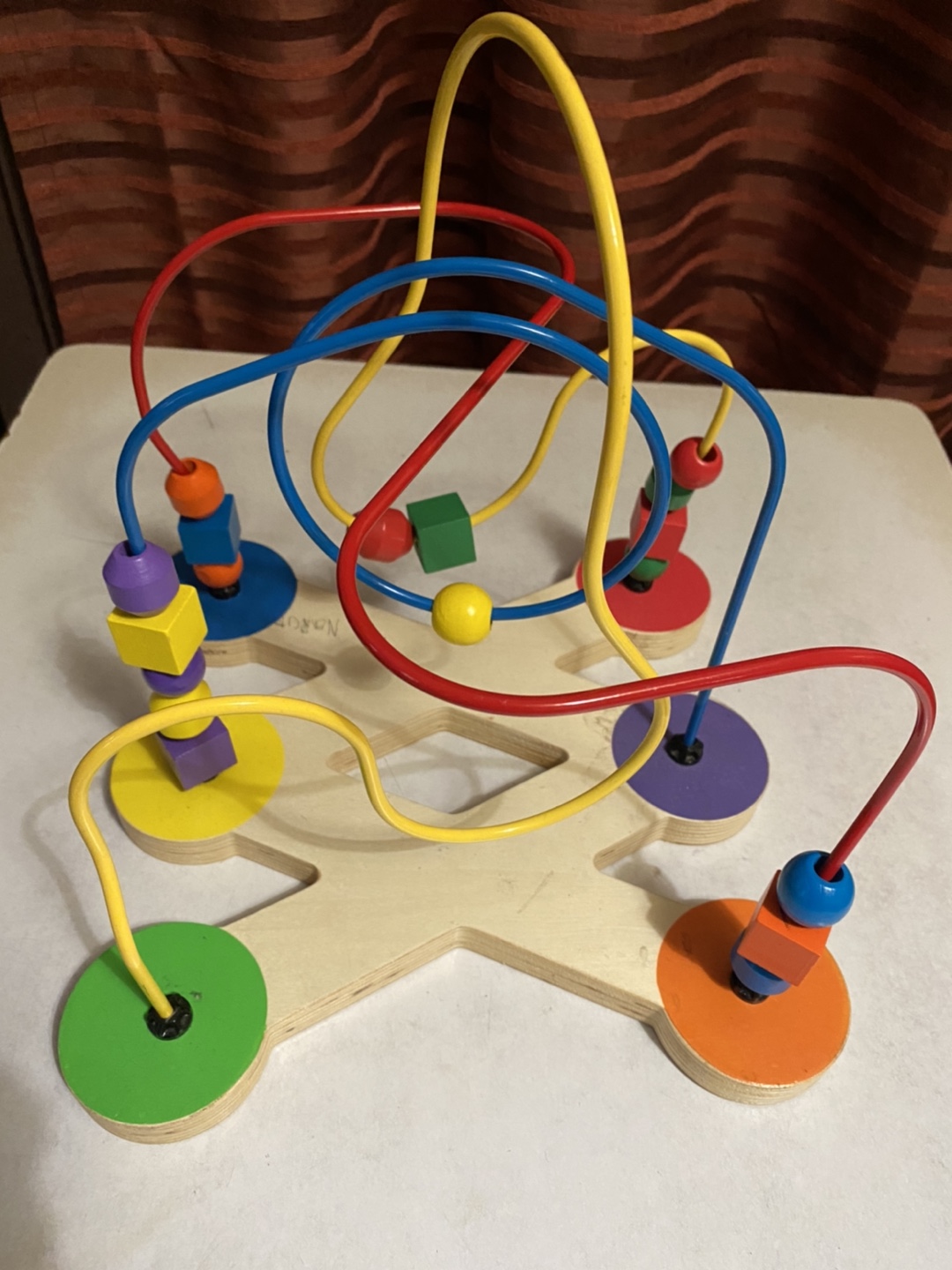 Bead maze