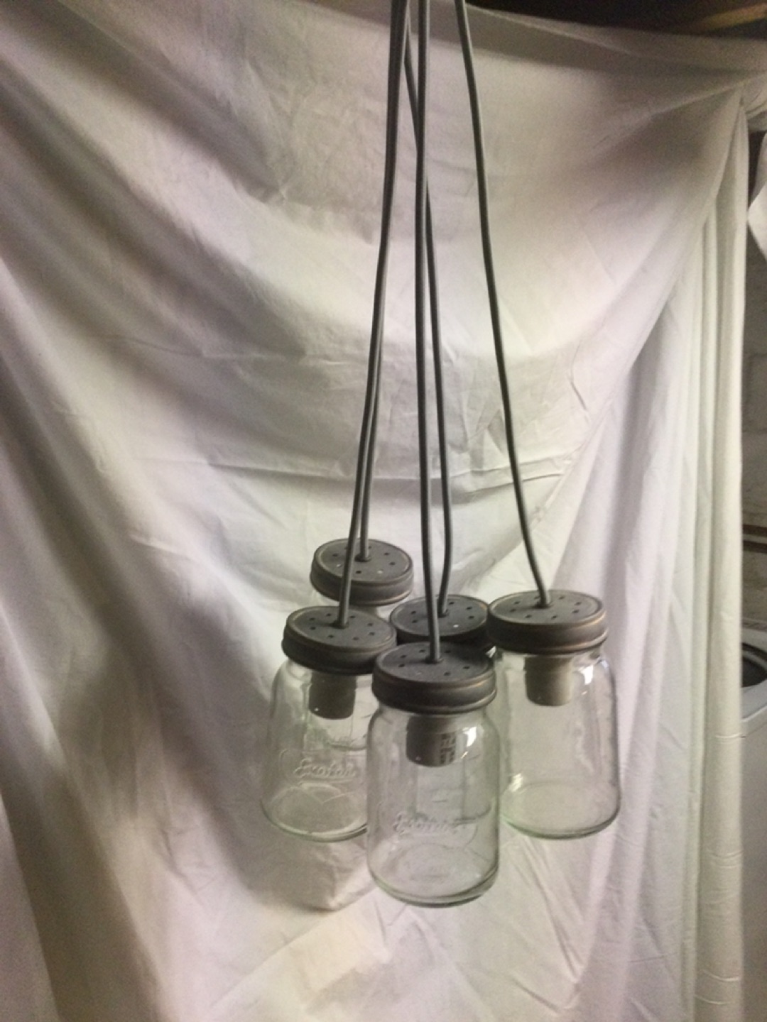 Light fixture - Mason Jar Hanging Ceiling Light - photo 2