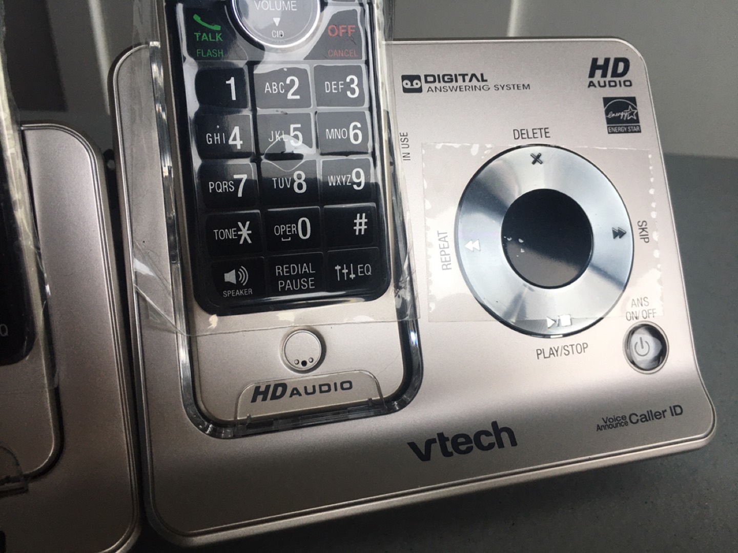 Vtech LS6425-3 DECT 6.0 Cordless Voice Announce Answering System image indicator(6)