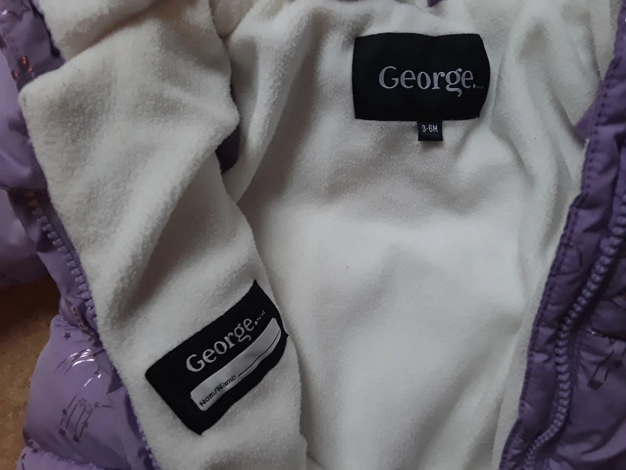 Girls Snowsuit 3-6 ♡ Unicorns ♡ Brand: George - photo 3