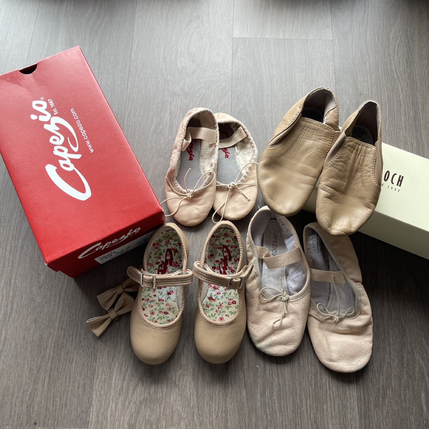 Capezio & Bloch tap and dance shoes thumbnail