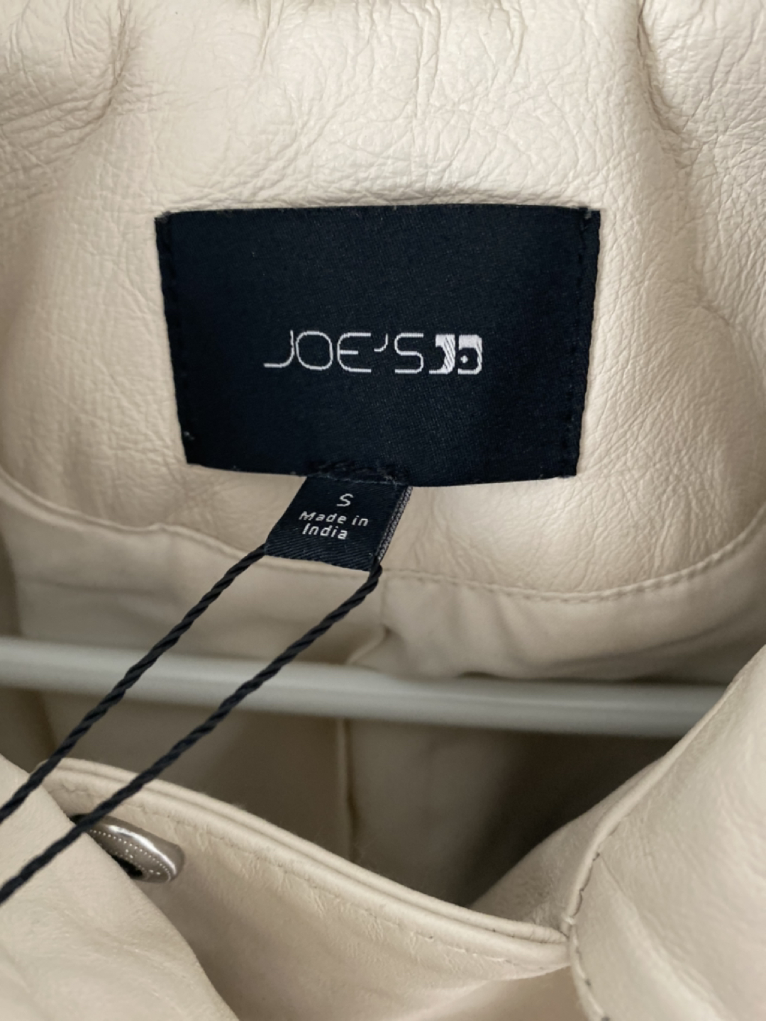 Brand new leather jacket with tags image indicator(3)