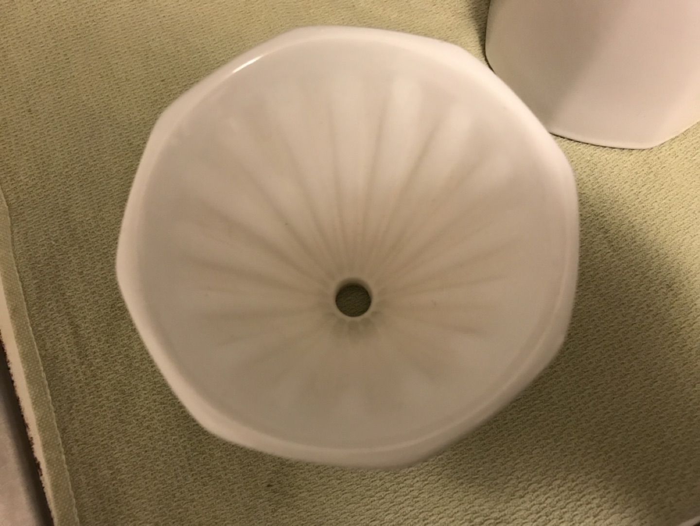 Bialetti Porcelain pourover coffee dripper with mug - photo 4