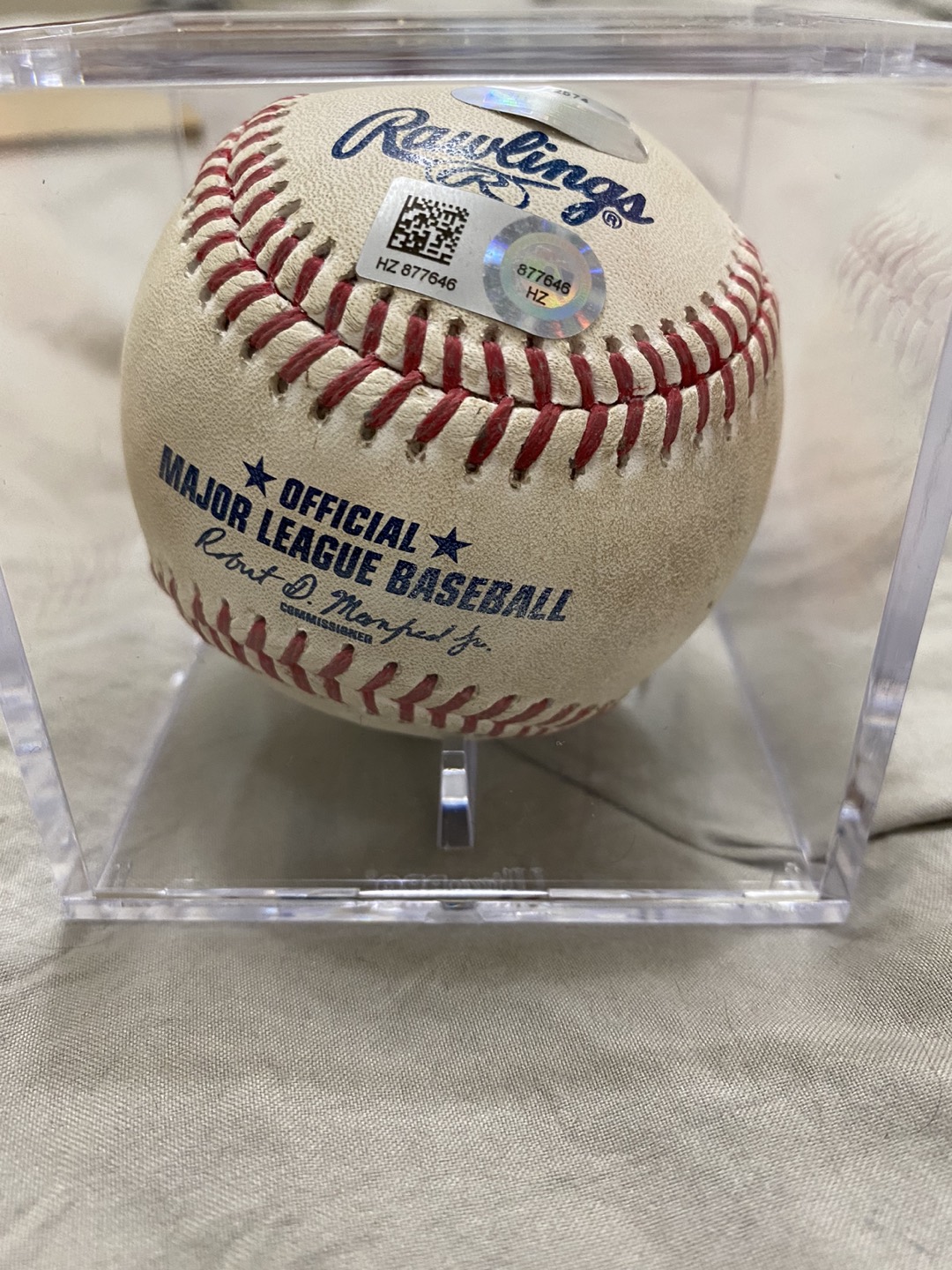 MLB game used ball Toronto vs New York!!
