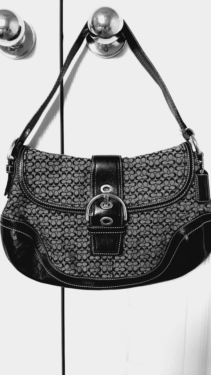 COACH Soho Signature leather Shoulder bag / Mint condition thumbnail