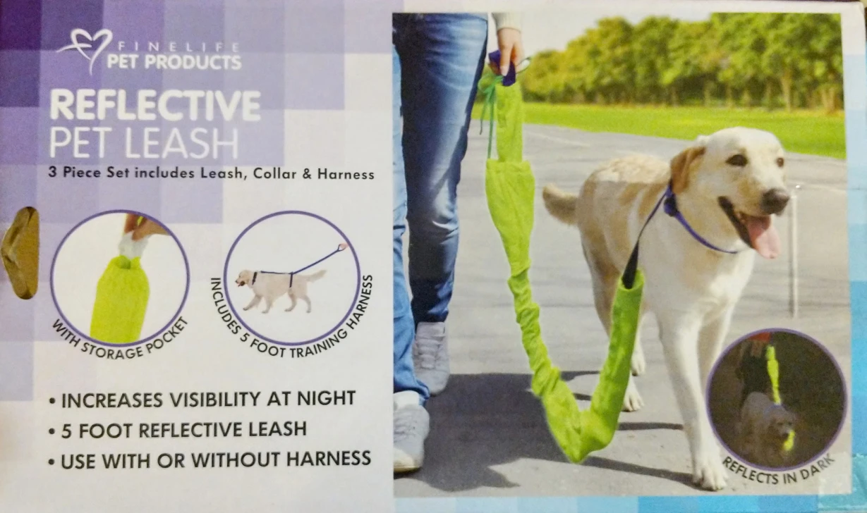 REFLECTIVE PET SET LEACH FROM FINELIFE PET PRODUCTS image indicator(5)