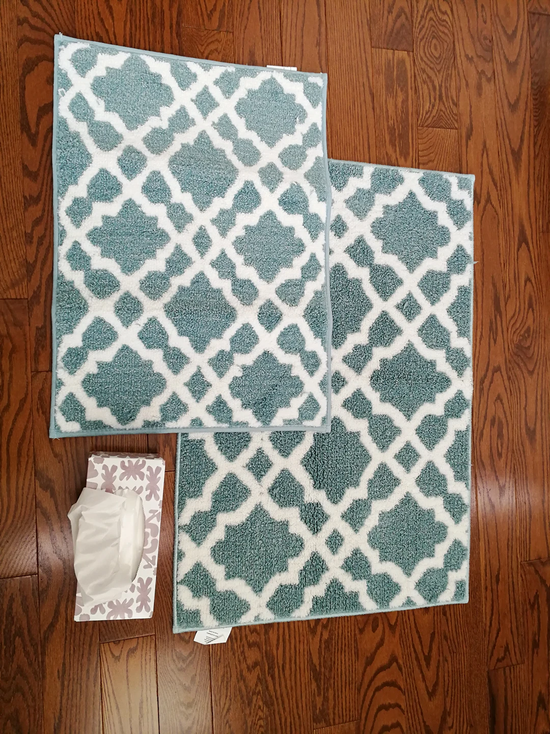 2pcs NEW mainstays bathroom rug thumbnail