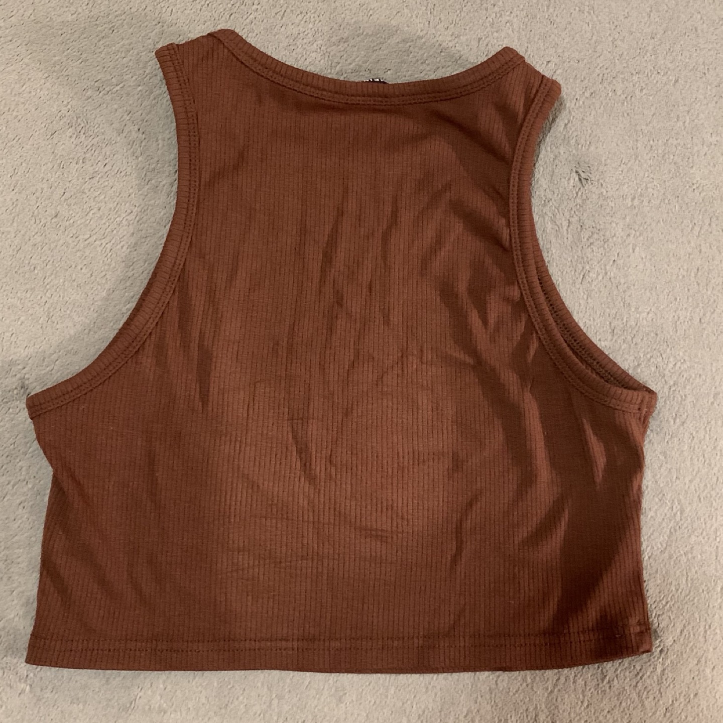 Brown Crop Top image indicator(4)
