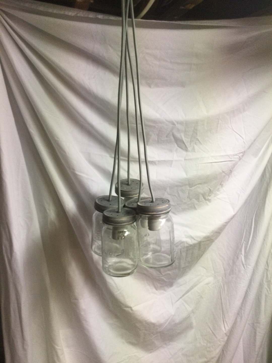 Light fixture - Mason Jar Hanging Ceiling Light - photo 5