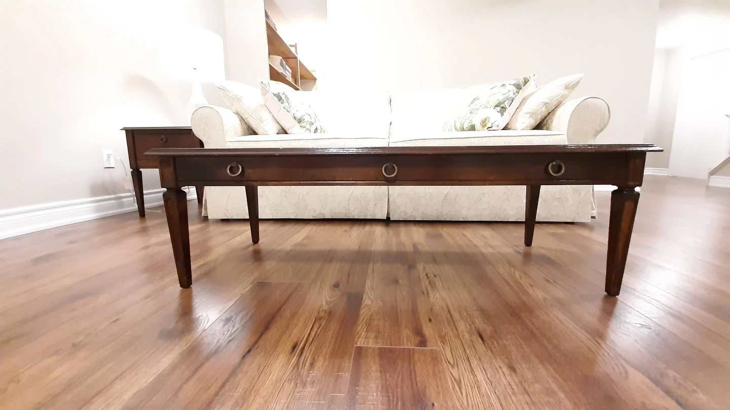 [moving!] solid wood coffee table #1 thumbnail