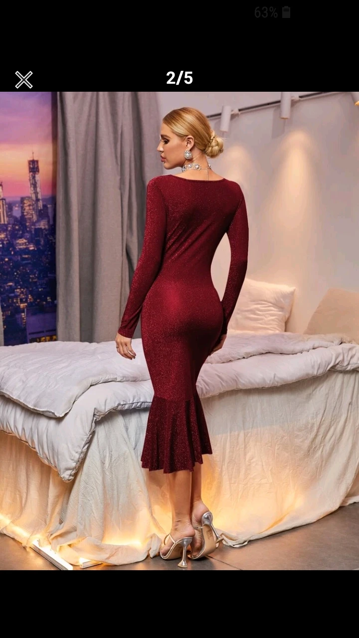 mermaid bodycon dress - photo 3