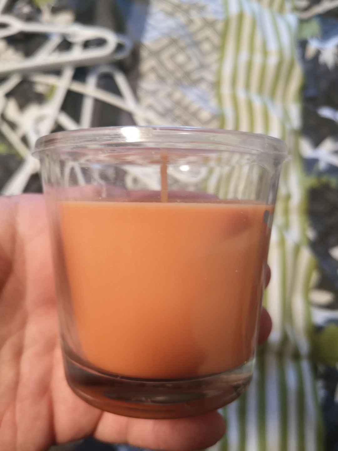 Candle Peach and Orange smell #freecycle - photo 3