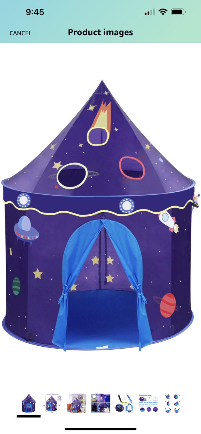 Free kids pop up tent thumbnail