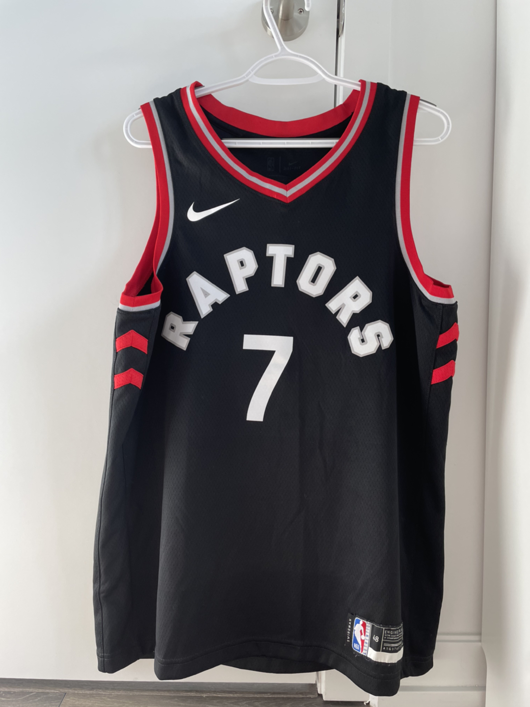 Toronto Raptors jersey Lowry #7 L size - photo 2