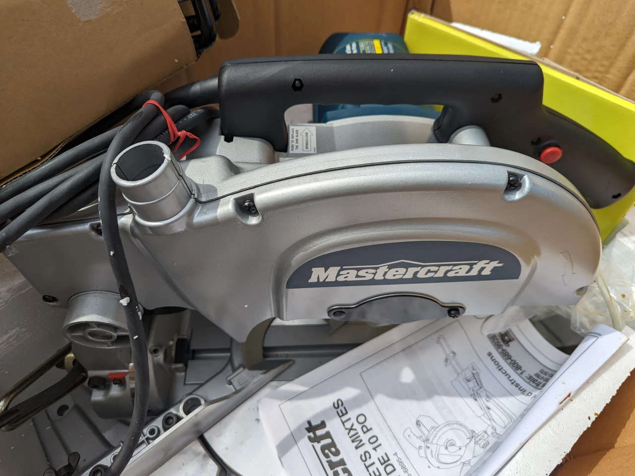 Mastercraft 10" Compound Mitre Saw image indicator(4)