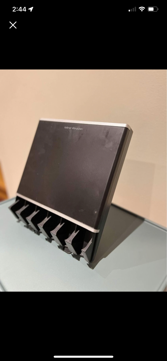 Mountable compact Nespresso Pod Holder/dispenser