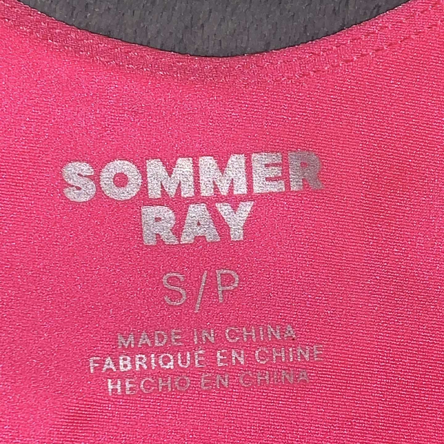 Pink Sommer Ray Workout Crop Top image indicator(3)