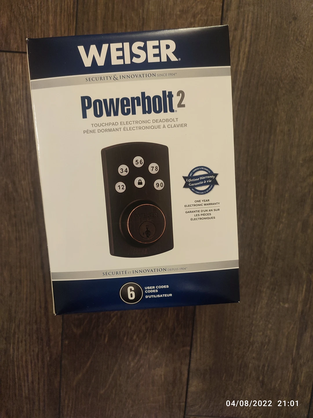 BNIB WEISER POWERBOLT2